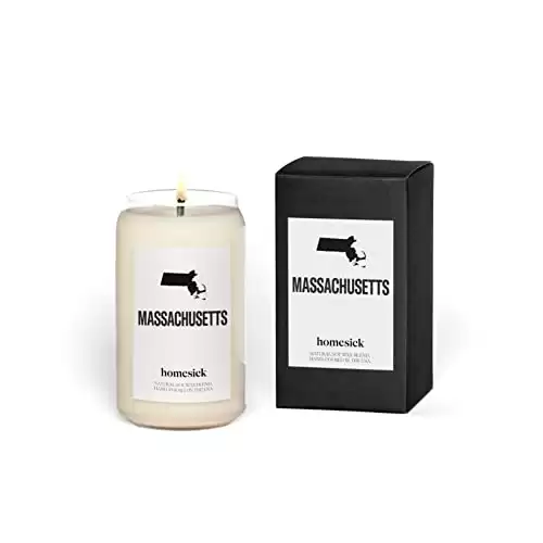 Homesick Premium Scented Candle, Massachusetts