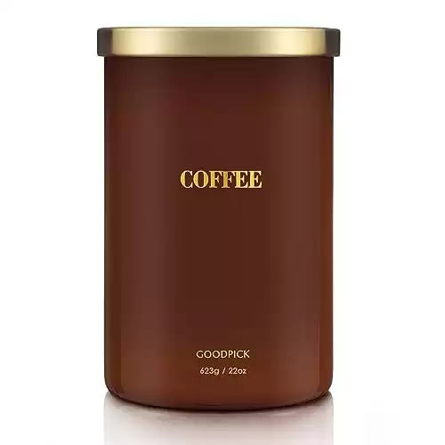 Goodpick 22Oz Dual Wick Coffee Scented Candle