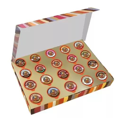 Crazy Cups Flavored Coffee Gift Box For Keurig K Cup Machines