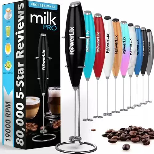 Powerlix Handheld Milk Frother