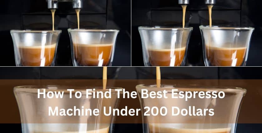 Best Espresso Machine Under 200 Dollars_I