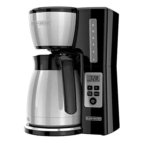 Black+Decker Cm2046S 12 Cup Thermal Programmable Coffee Maker