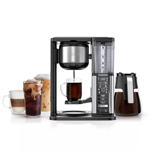 Ninja Cm401 Specialty Coffee Maker With Fold-Away Frother