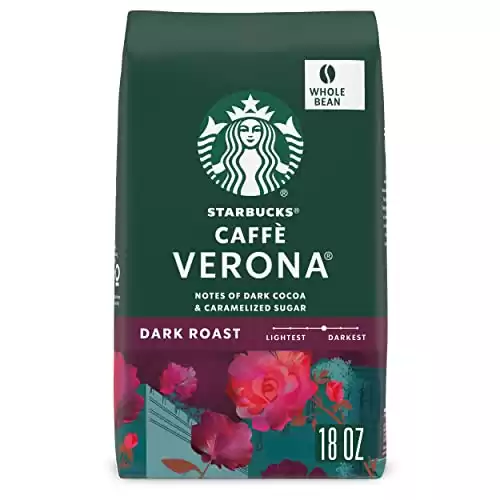 Starbucks Caffè Verona Dark Roast Whole Bean Coffee