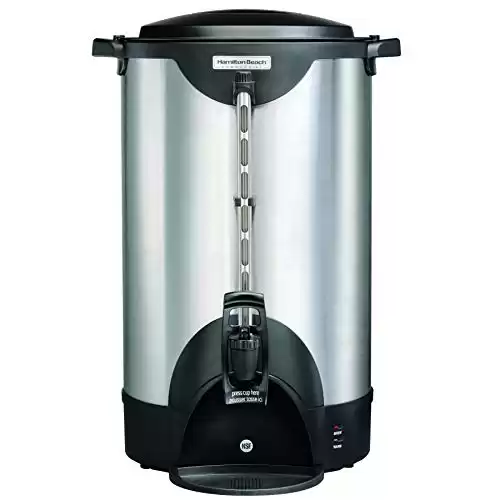 Hamilton Beach Commercial Stainless Steel Coffee Urn (100 Cup Capacity)