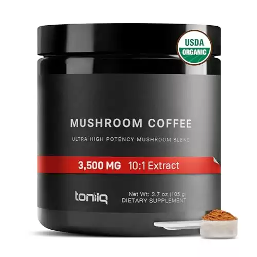 Ultra Concentrated Organic Mushroom Coffee 3,500mg 10:1 Extract