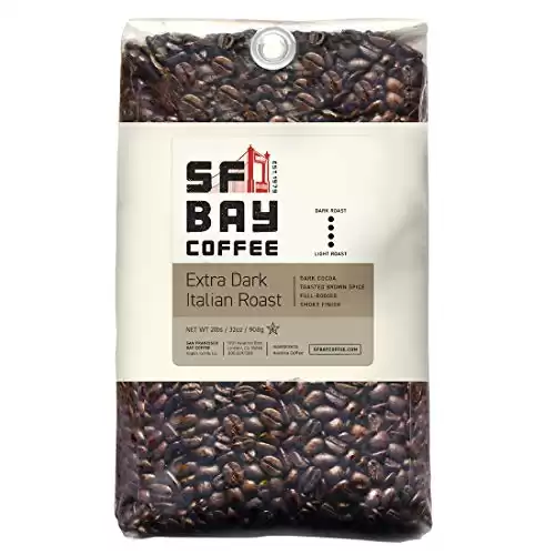 San Francisco Bay Whole Bean Coffee - Extra Dark Italian (2lb Bag)