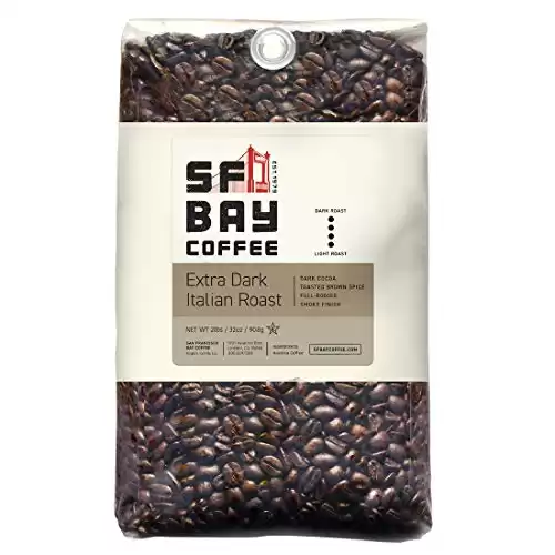 San Francisco Bay Whole Bean Coffee - Extra Dark Italian (2Lb Bag)